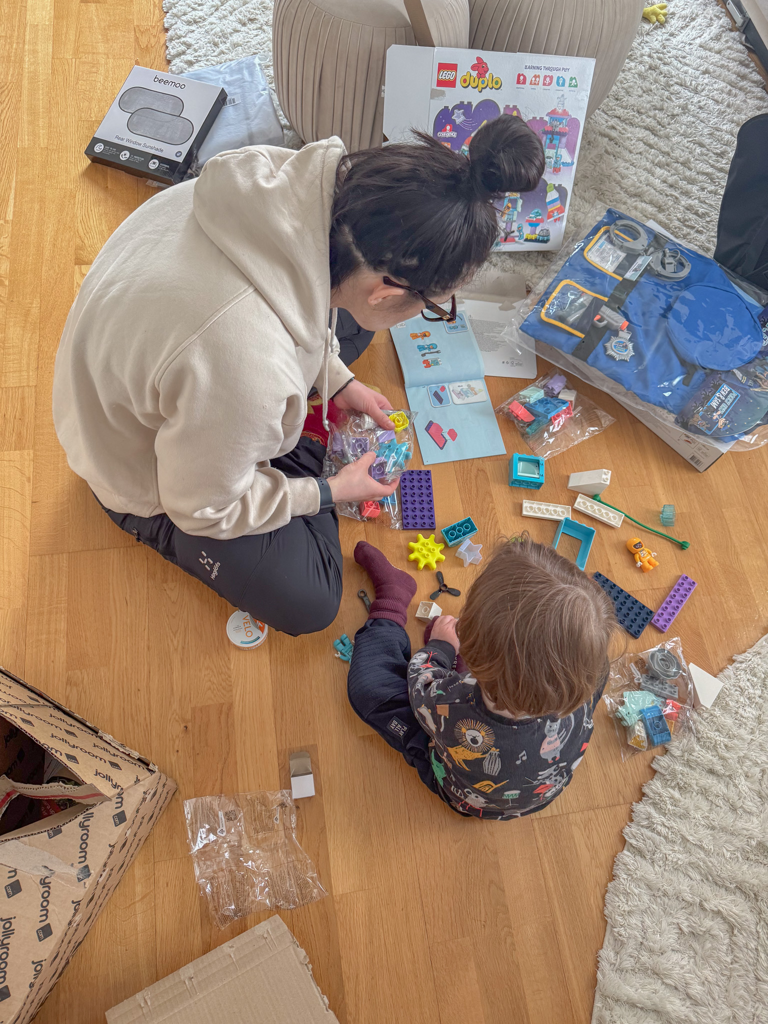 Passande leksaker till en treåring - duplo